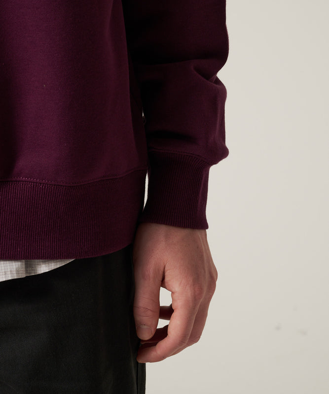 【予約】シグネチャー スウェットシャツ クォータージップ/SIGNATURE SWEATSHIRTS 1/4 ZIP