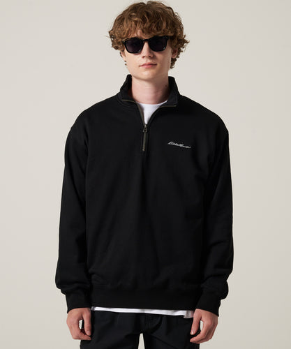 シグネチャー スウェットシャツ クォータージップ/SIGNATURE SWEATSHIRTS 1/4 ZIP