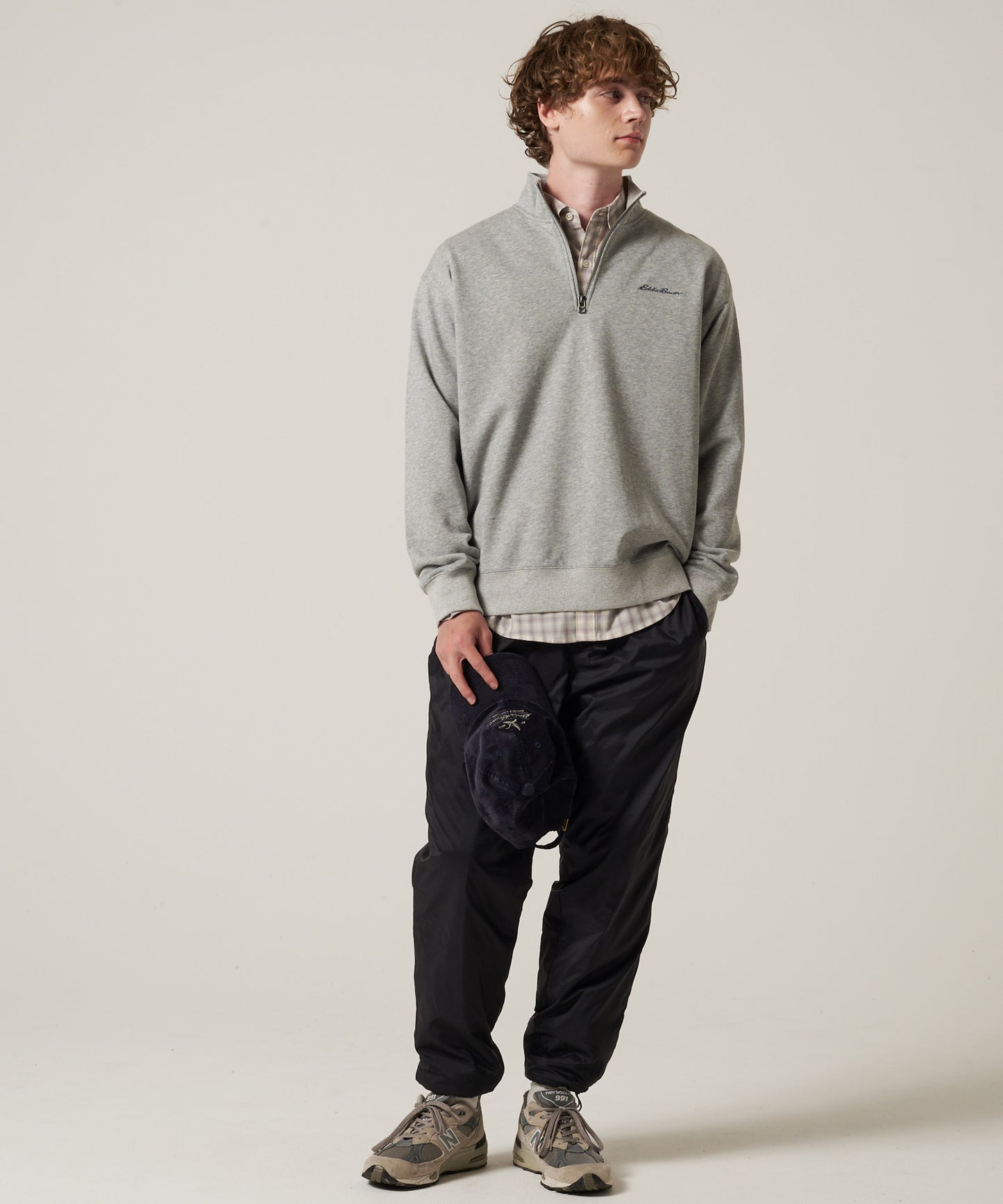 【予約】シグネチャー スウェットシャツ クォータージップ/SIGNATURE SWEATSHIRTS 1/4 ZIP