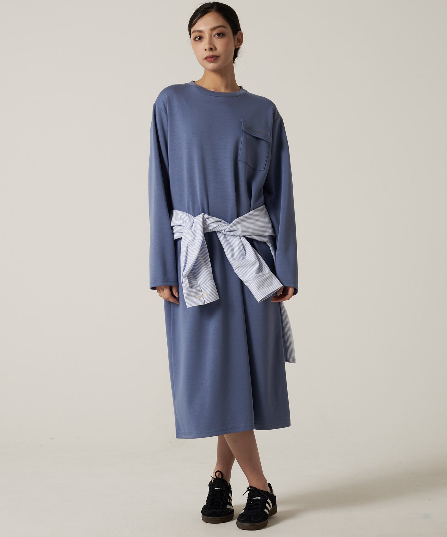 【予約】長袖Tシャツワンピース/LS TEE DRESS