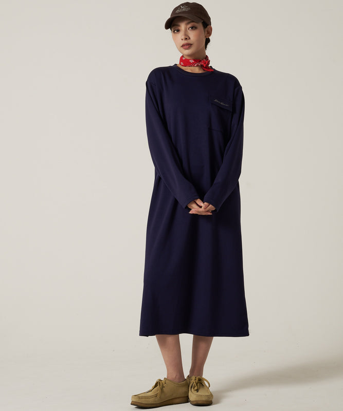 【予約】長袖Tシャツワンピース/LS TEE DRESS