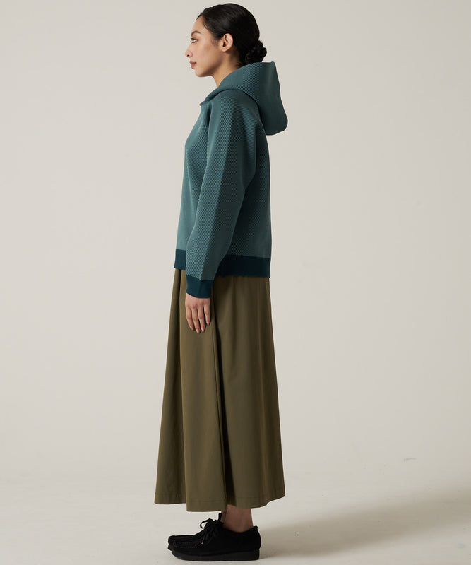 【予約】ジャガードニット フーディ/JACQUARD-KNIT HOODIE