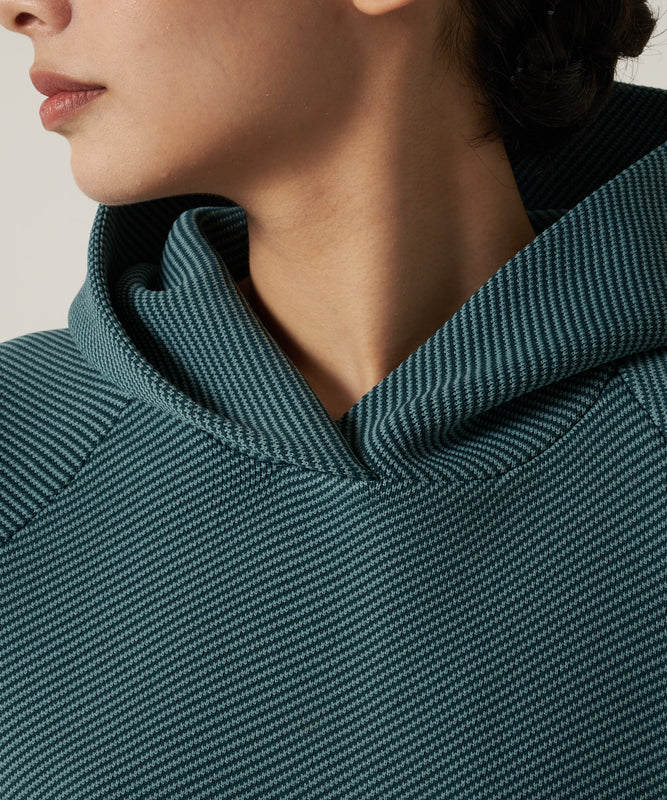 【予約】ジャガードニット フーディ/JACQUARD-KNIT HOODIE