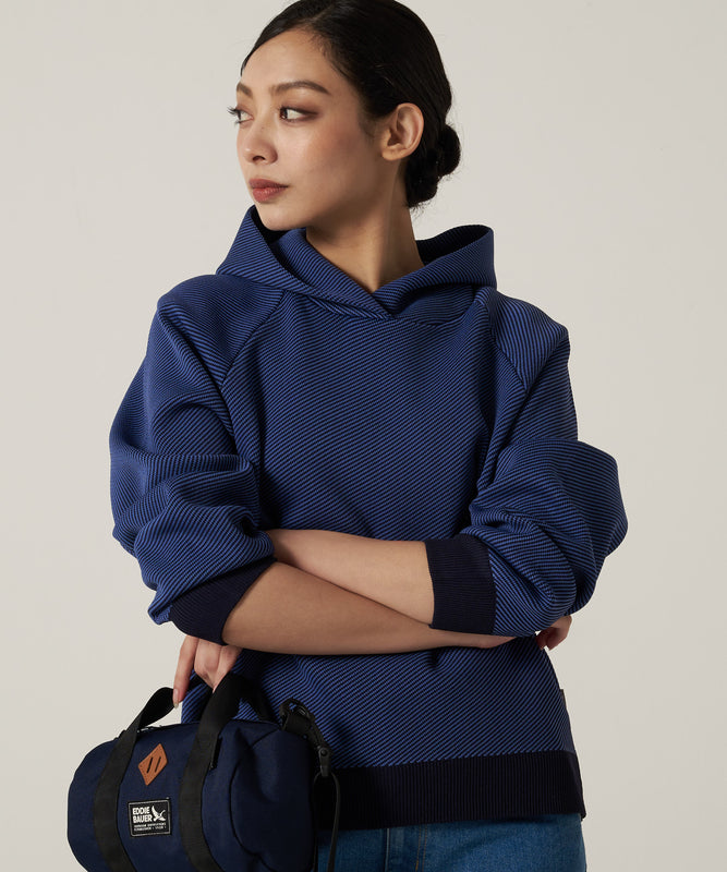 【予約】ジャガードニット フーディ/JACQUARD-KNIT HOODIE