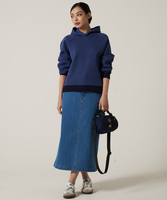 【予約】ジャガードニット フーディ/JACQUARD-KNIT HOODIE