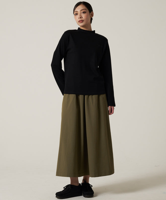 【予約】スムース タートル 長袖モックネック/SMOOTH TURTLE LS MOCK NECK