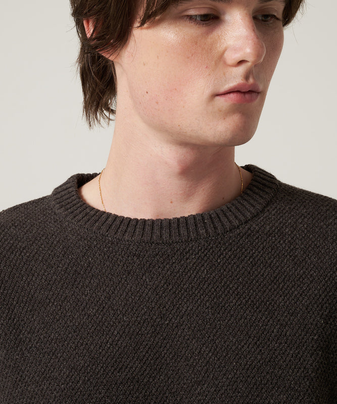 モジュラー テクスチャー ステッチセーター/MOGULER TEXTURE STITCH SWEATER