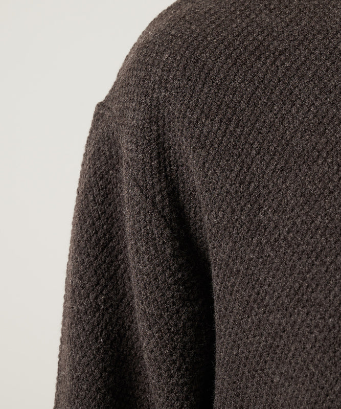モジュラー テクスチャー ステッチセーター/MOGULER TEXTURE STITCH SWEATER