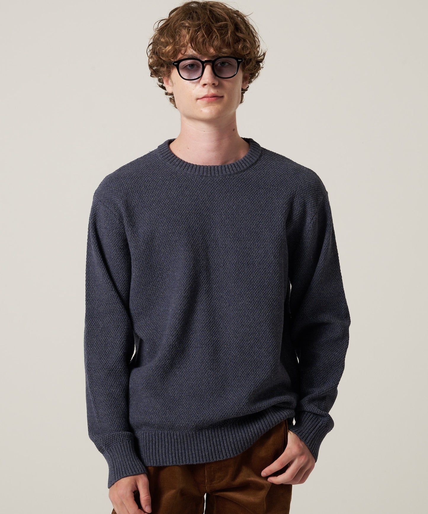 モジュラー テクスチャー ステッチセーター/MOGULER TEXTURE STITCH SWEATER