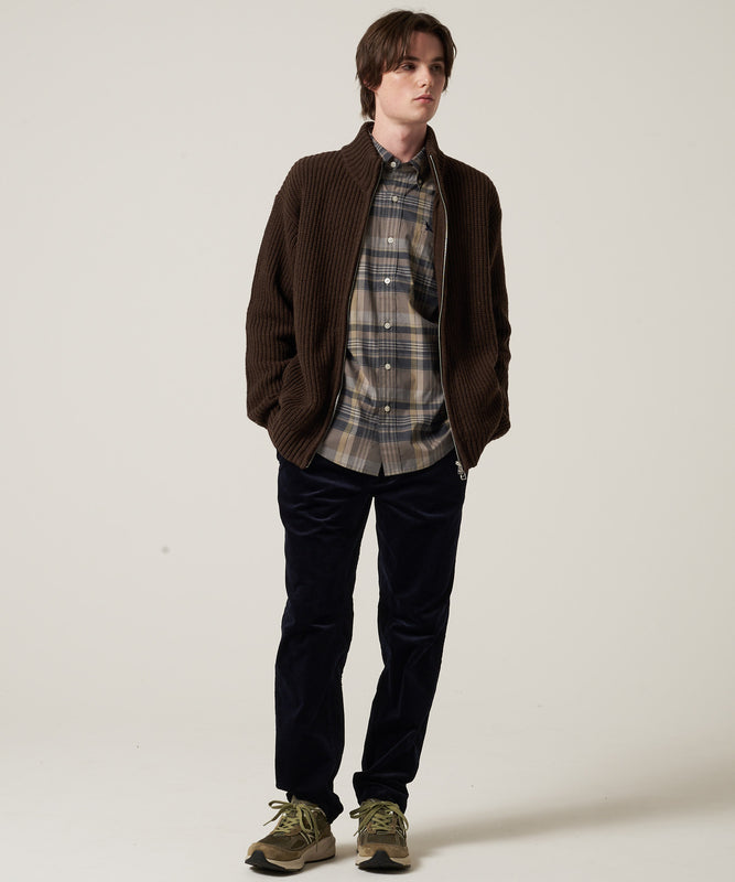 スタンド フルジップ セーター/STAND FULL ZIP SWEATER