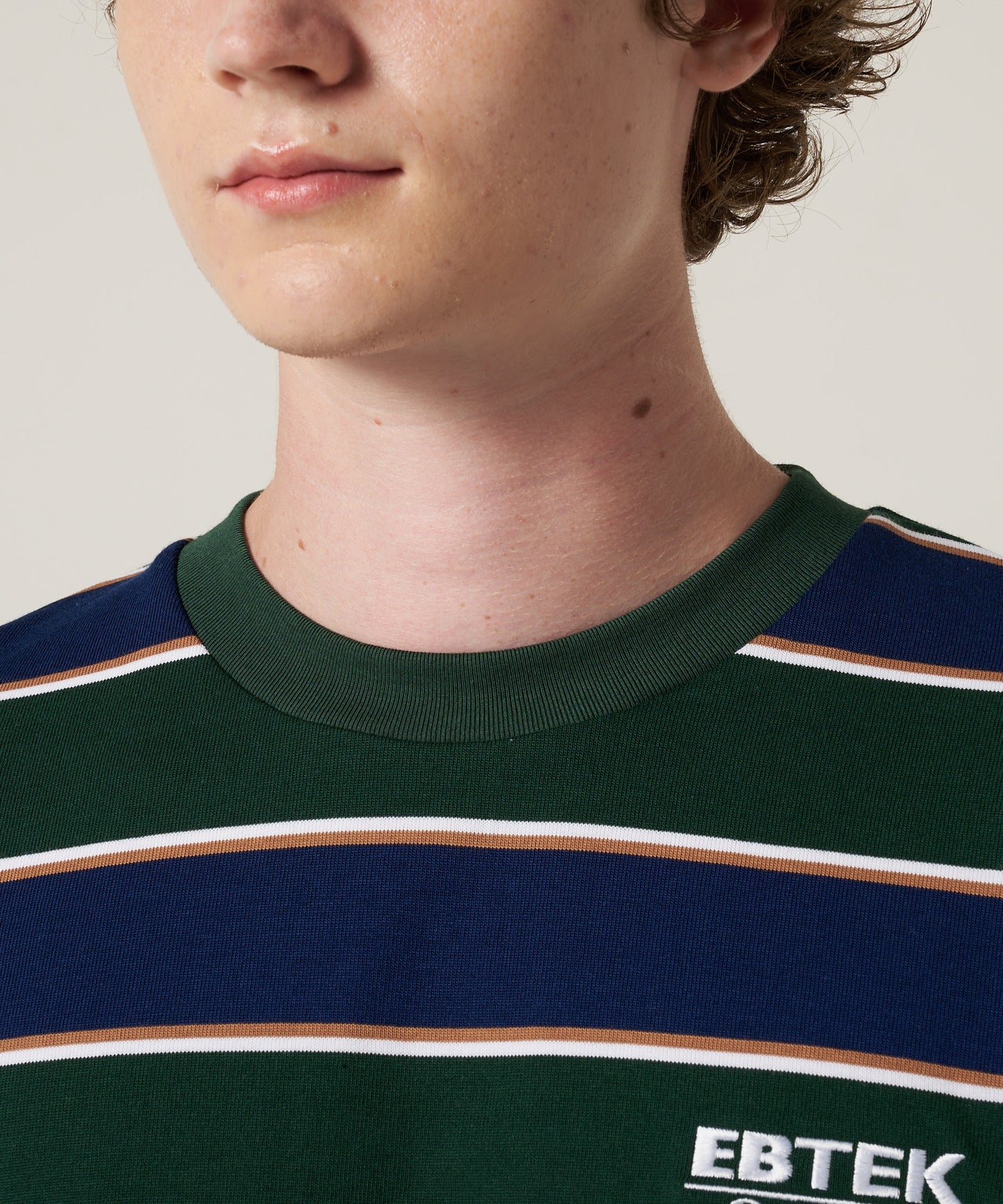 【予約】EBTEK ボーダー 長袖Tシャツ/EBTEK BORDER LS TEE