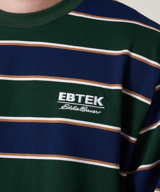 【予約】EBTEK ボーダー 長袖Tシャツ/EBTEK BORDER LS TEE