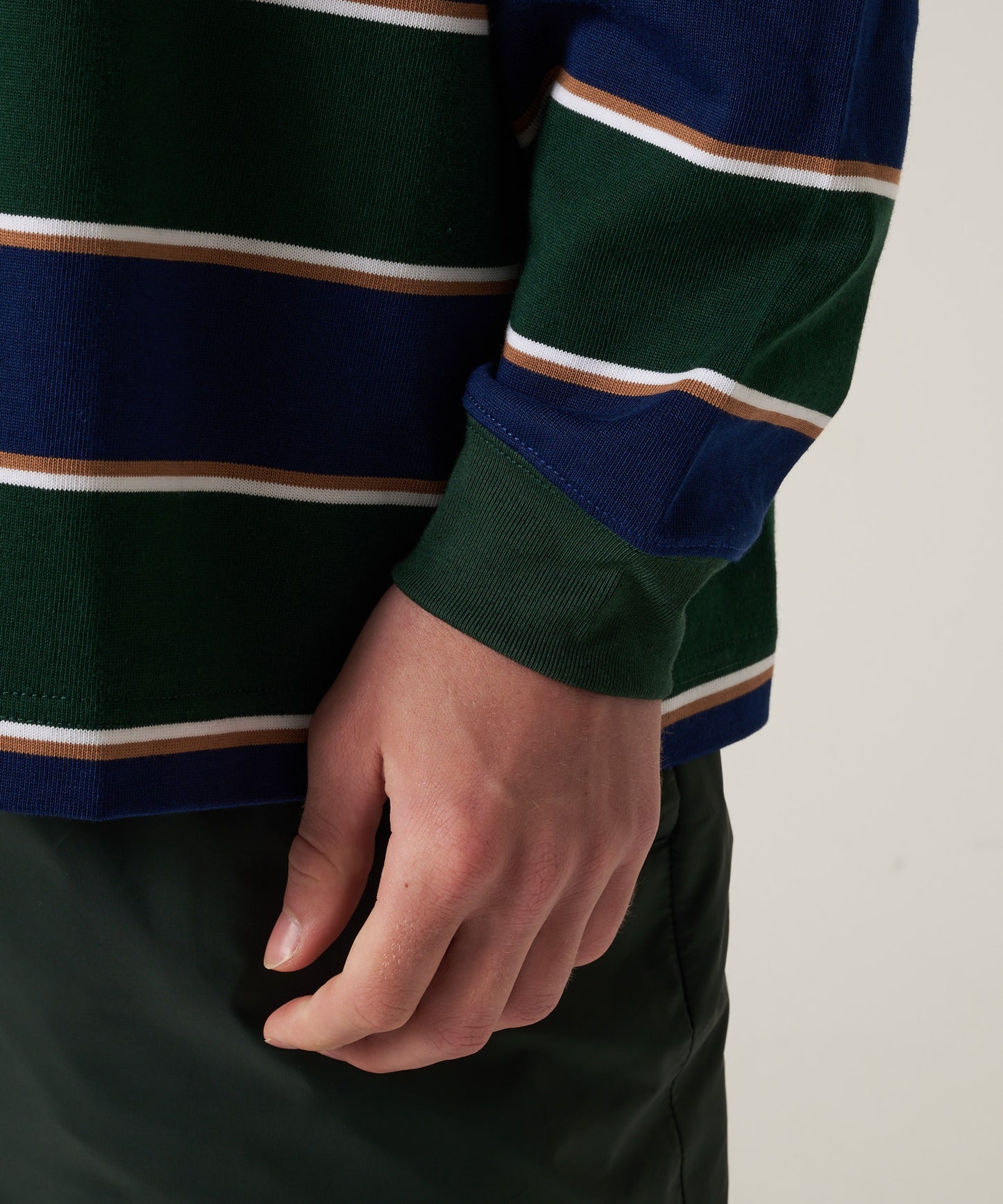 【予約】EBTEK ボーダー 長袖Tシャツ/EBTEK BORDER LS TEE