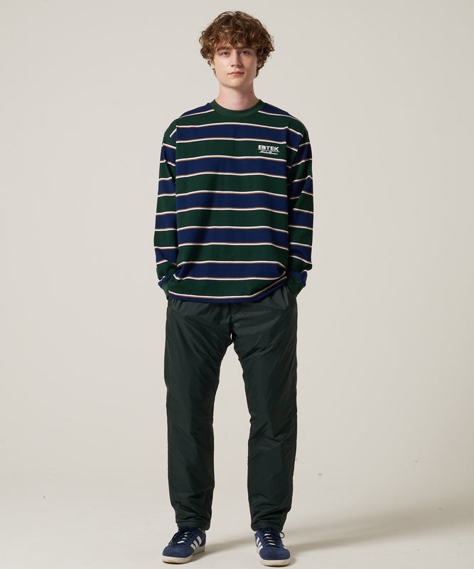 【予約】EBTEK ボーダー 長袖Tシャツ/EBTEK BORDER LS TEE