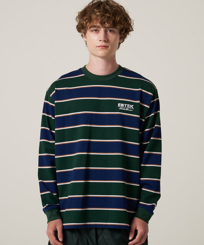 【予約】EBTEK ボーダー 長袖Tシャツ/EBTEK BORDER LS TEE