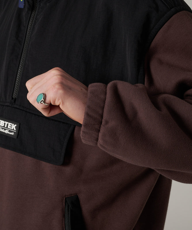 EBTEK ハーフジップ スウェット/EBTEK HALF ZIP SWEAT