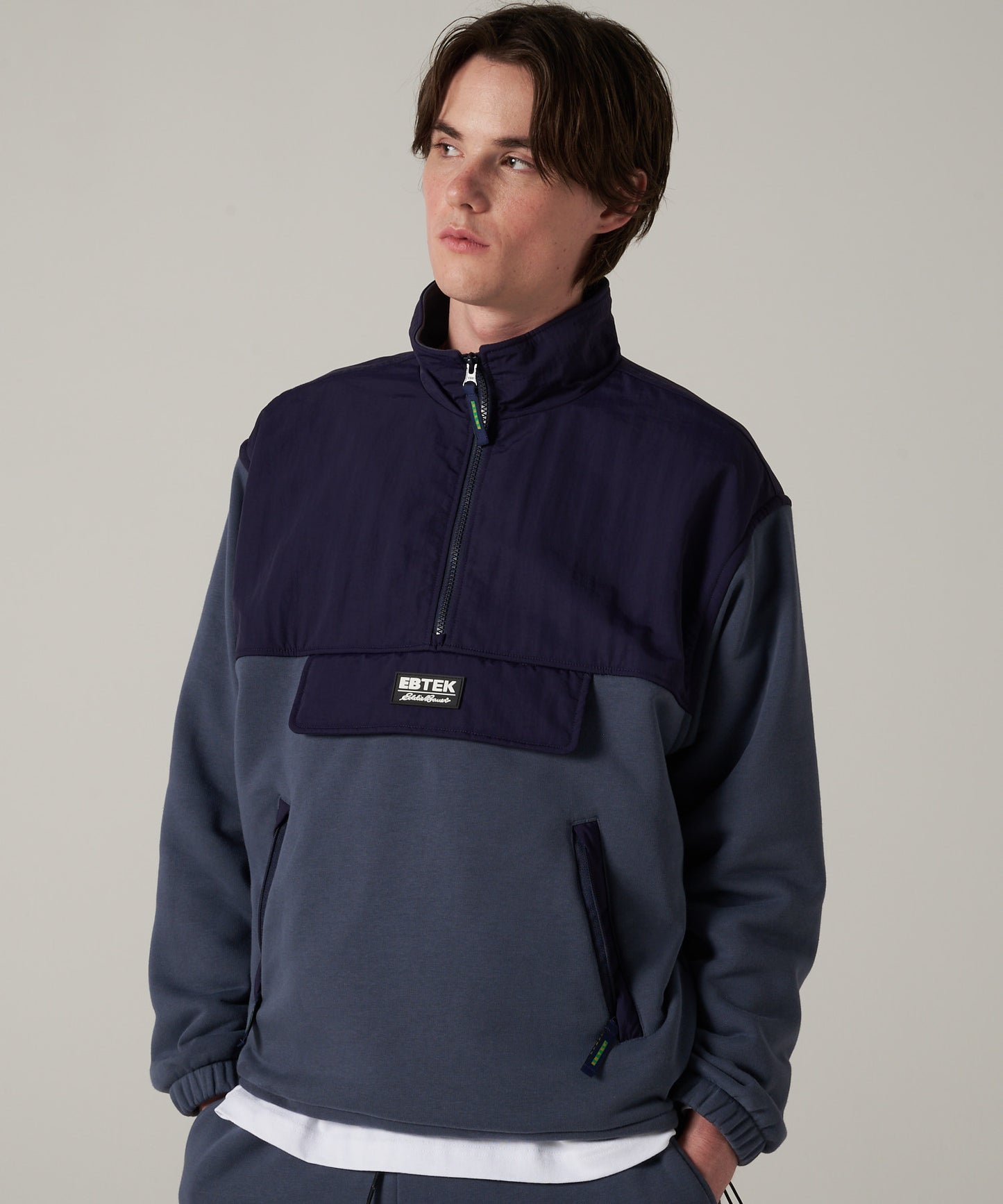 EBTEK ハーフジップ スウェット/EBTEK HALF ZIP SWEAT