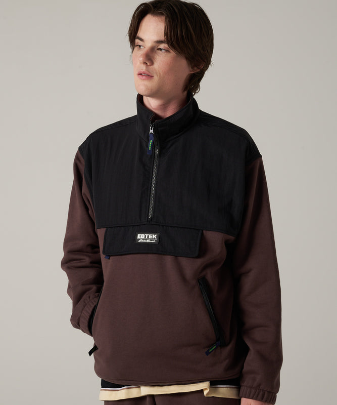 EBTEK ハーフジップ スウェット/EBTEK HALF ZIP SWEAT