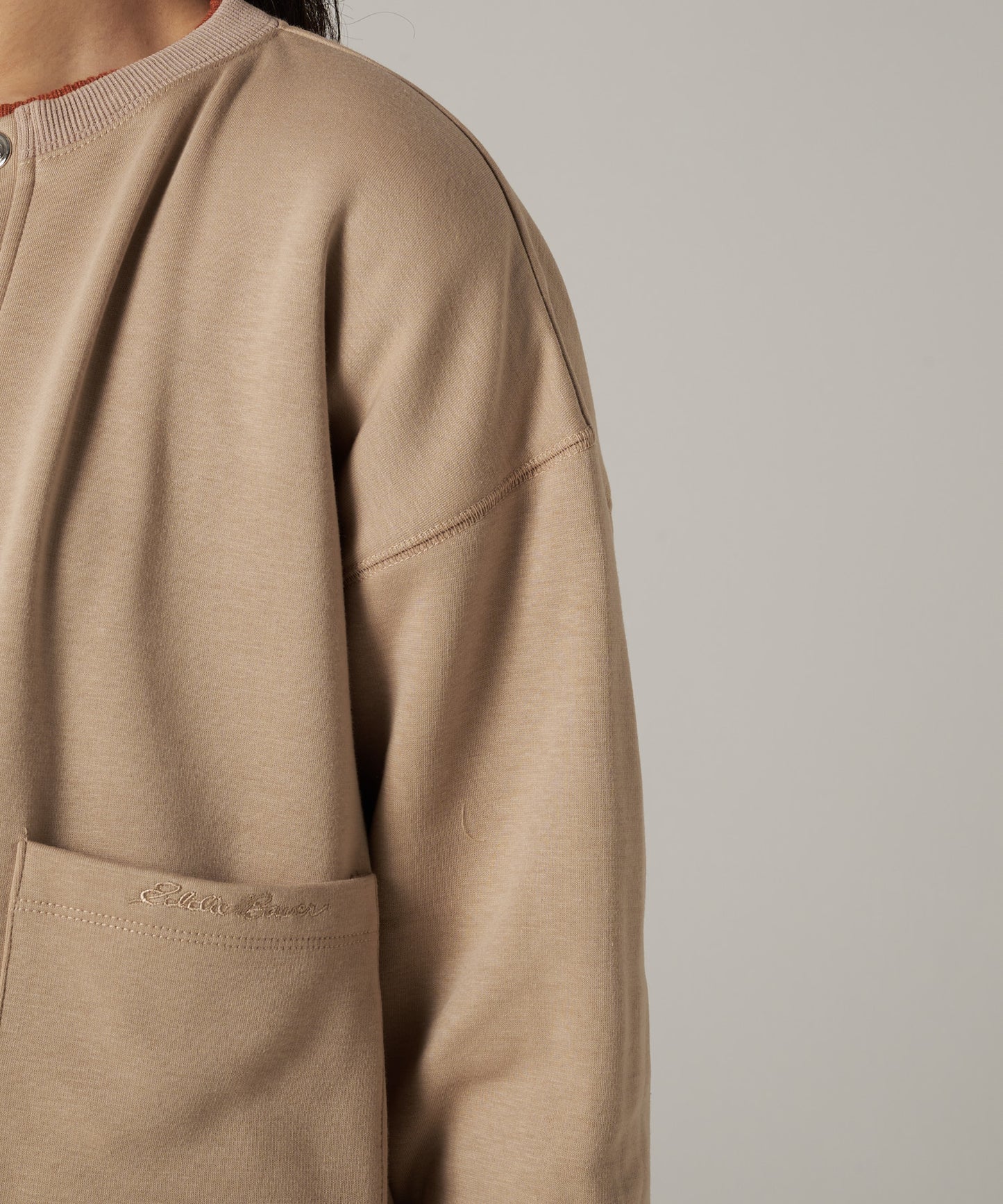 シャギー ライニング カーディガン/SHAGGY LINING CARDIGAN