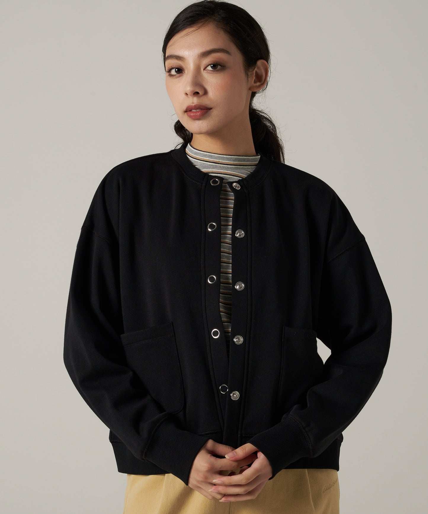 シャギー ライニング カーディガン/SHAGGY LINING CARDIGAN