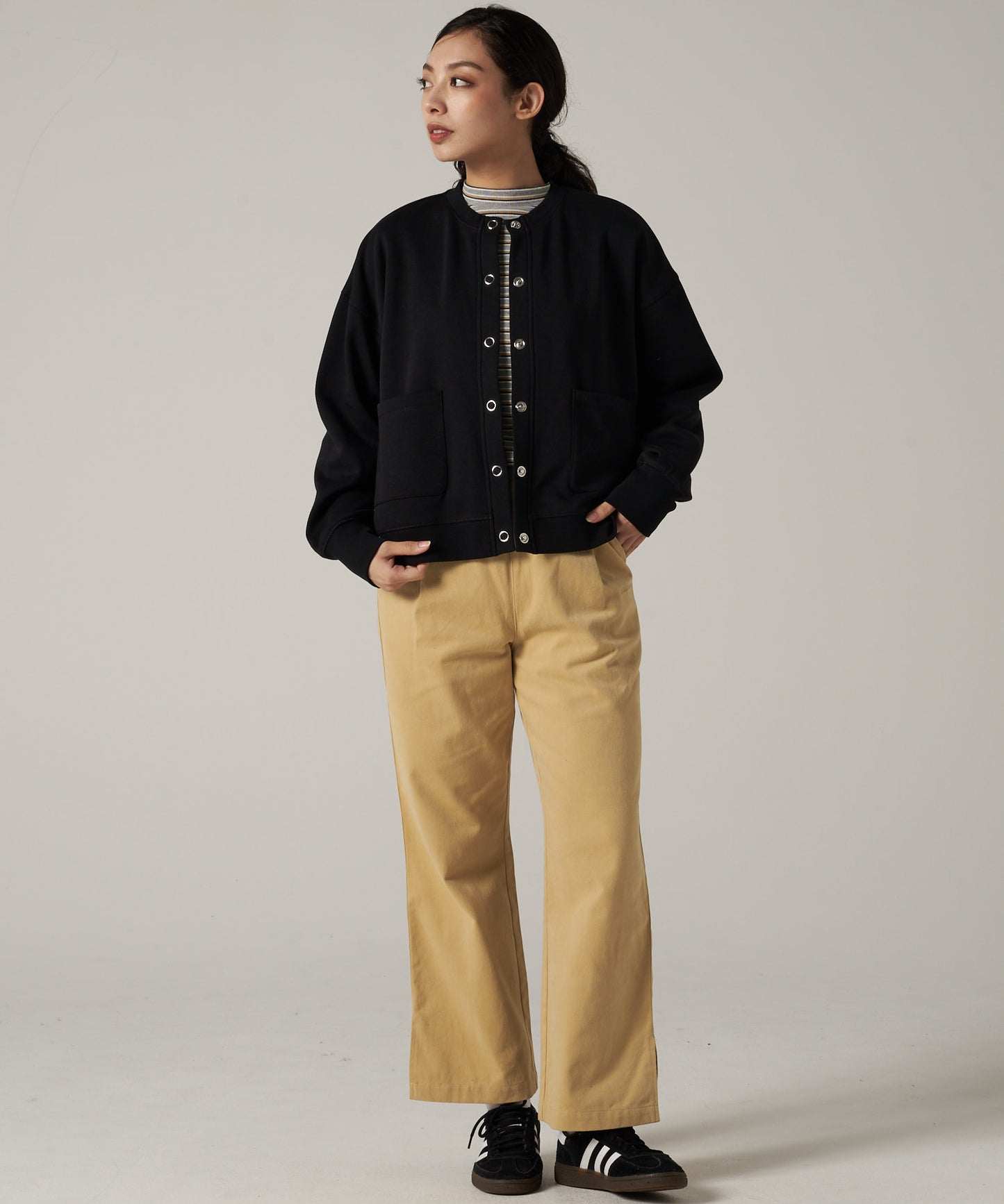 シャギー ライニング カーディガン/SHAGGY LINING CARDIGAN