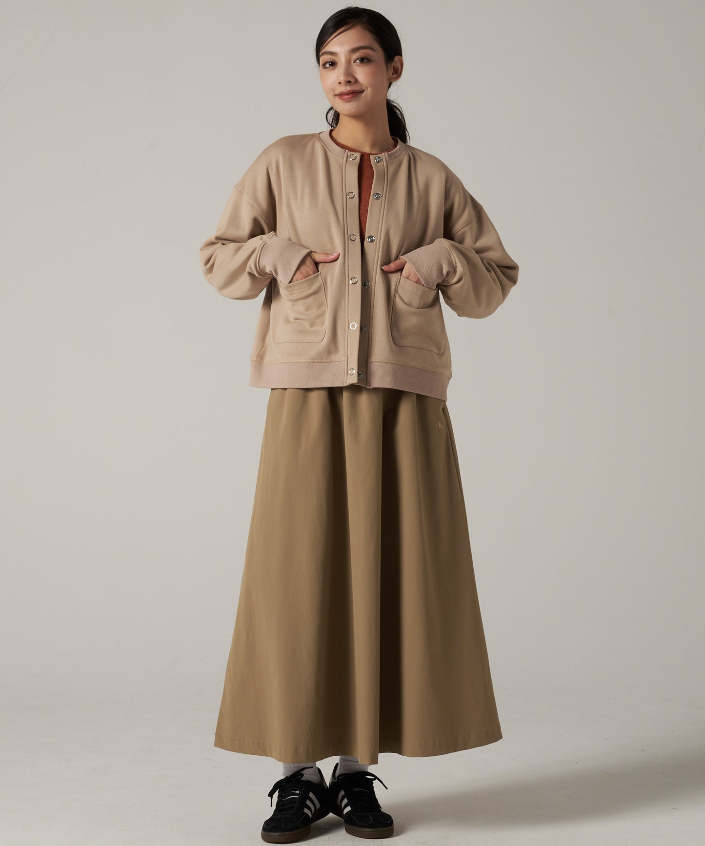 シャギー ライニング カーディガン/SHAGGY LINING CARDIGAN