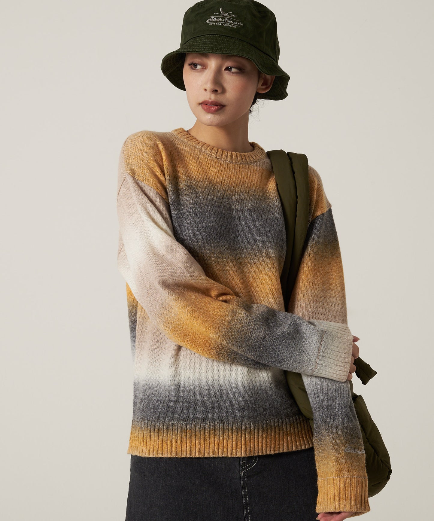 オンブレ ニットセーター/OMBRE KNIT SWEATER