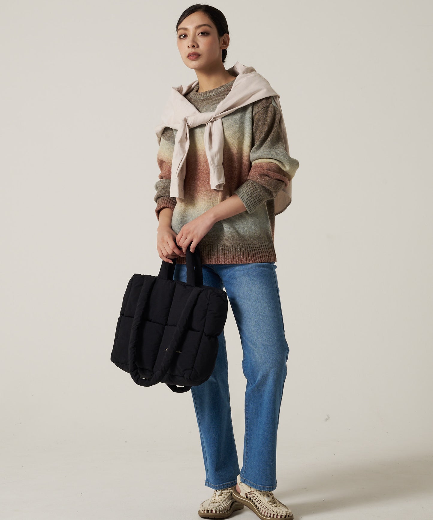 オンブレ ニットセーター/OMBRE KNIT SWEATER