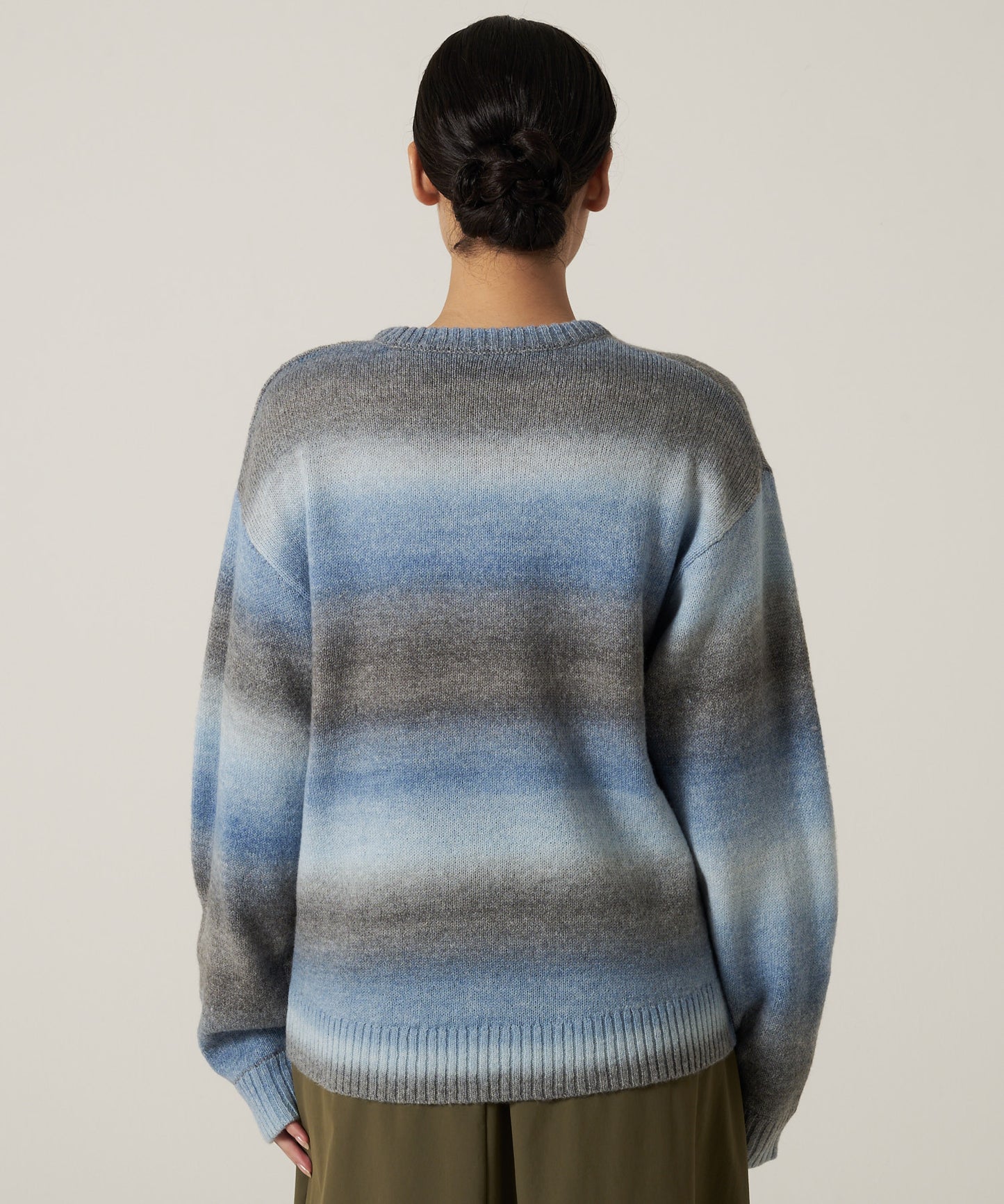 オンブレ ニットセーター/OMBRE KNIT SWEATER
