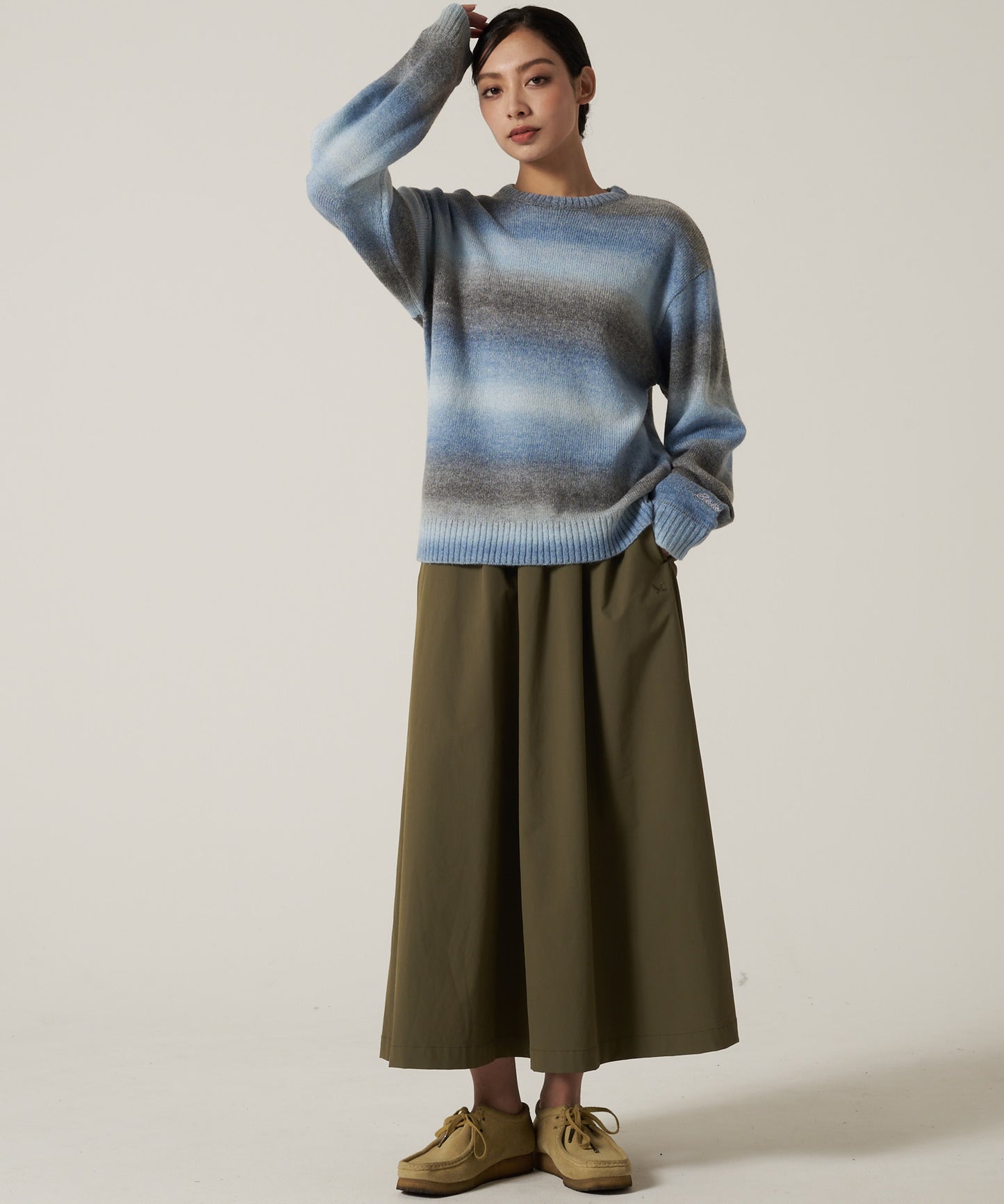 オンブレ ニットセーター/OMBRE KNIT SWEATER