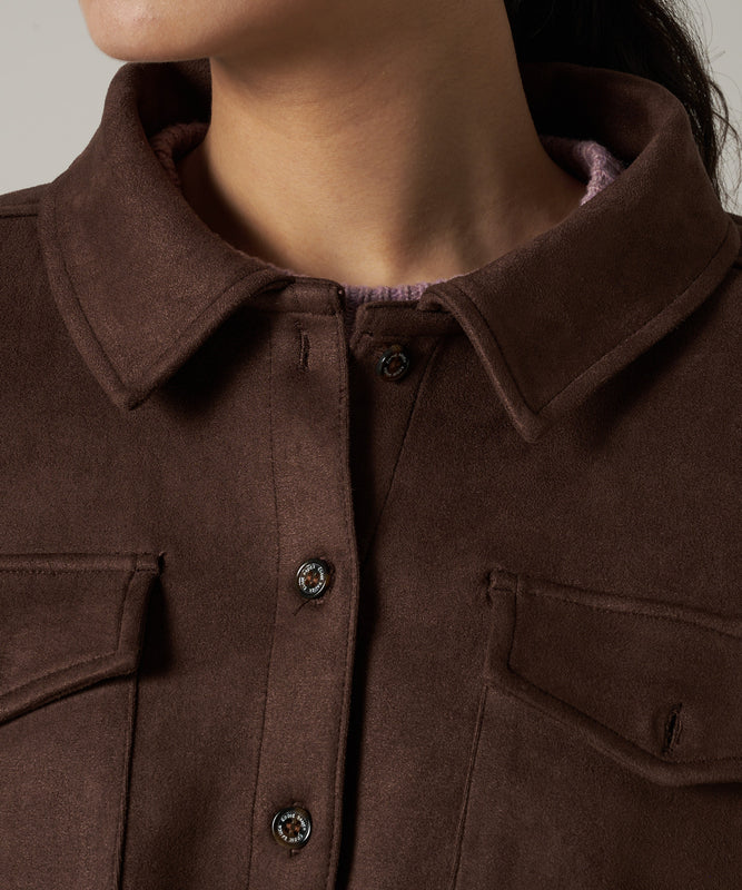 スエード タッチ 長袖シャツ/SUEDE TOUCH LS SHIRT