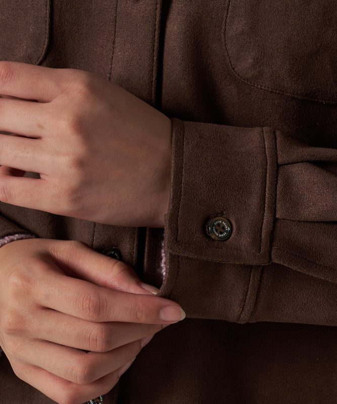 スエード タッチ 長袖シャツ/SUEDE TOUCH LS SHIRT