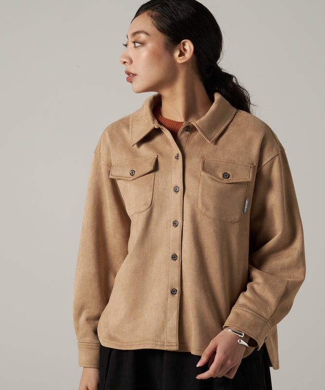 スエード タッチ 長袖シャツ/SUEDE TOUCH LS SHIRT