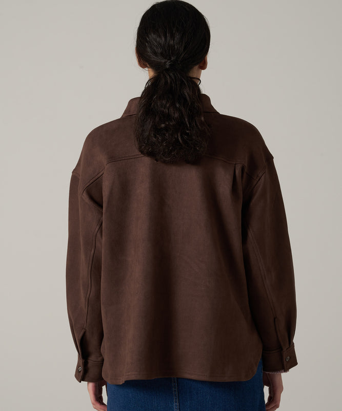 スエード タッチ 長袖シャツ/SUEDE TOUCH LS SHIRT