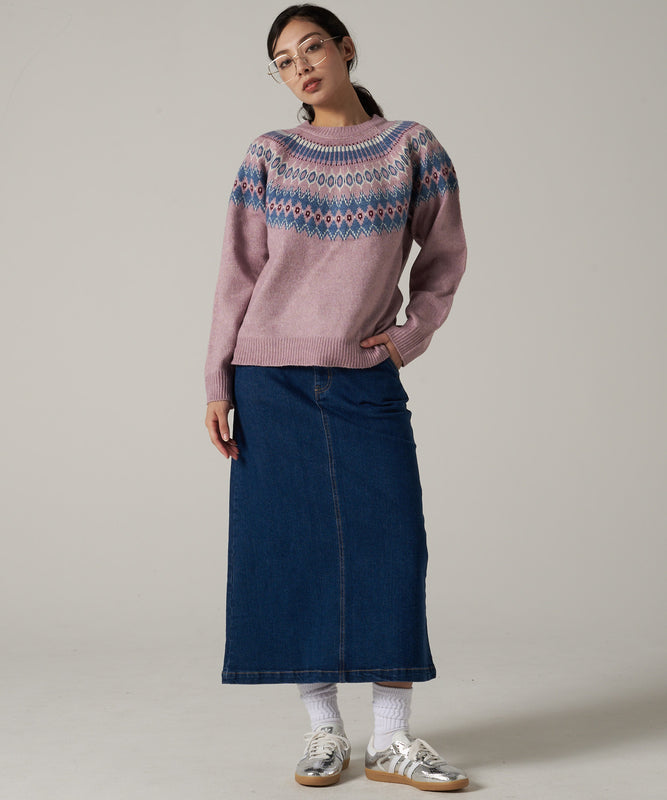 フェアアイル セーター/FAIR ISLE SWEATER