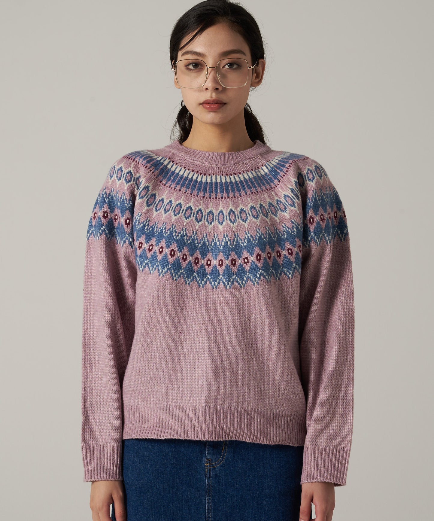 フェアアイル セーター/FAIR ISLE SWEATER