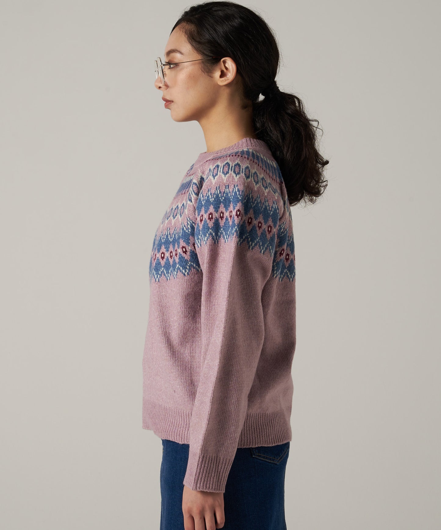 フェアアイル セーター/FAIR ISLE SWEATER