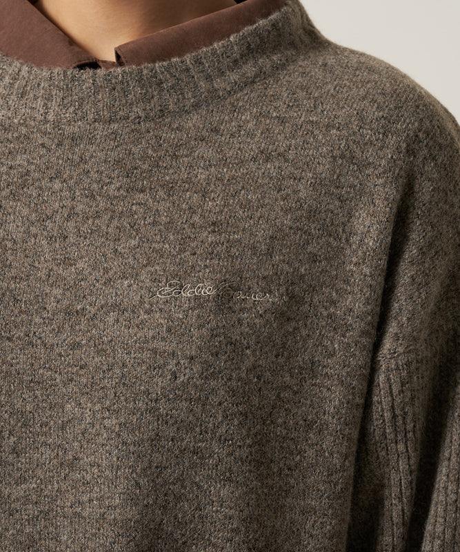 ウォーム リブニットワンピース /WARM RIBBED KNIT DRESS