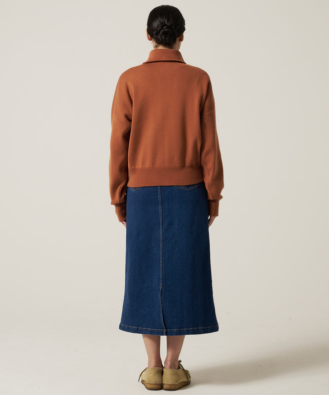 コージー フルジップ セーター/COZY SWEATER FULL ZIP