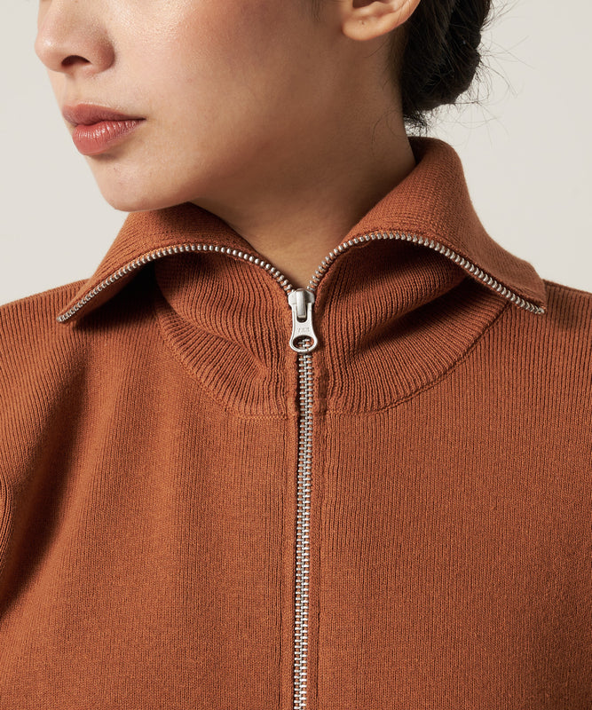 コージー フルジップ セーター/COZY SWEATER FULL ZIP