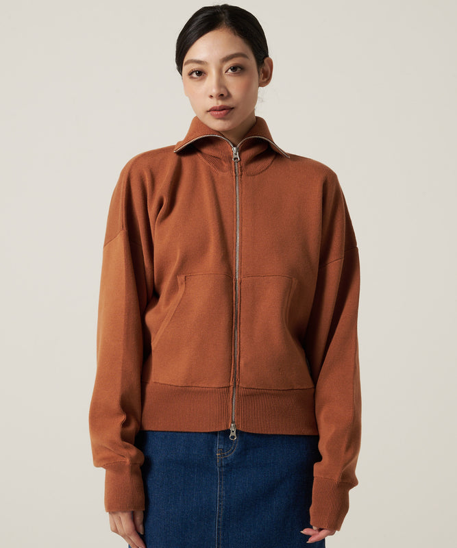 コージー フルジップ セーター/COZY SWEATER FULL ZIP