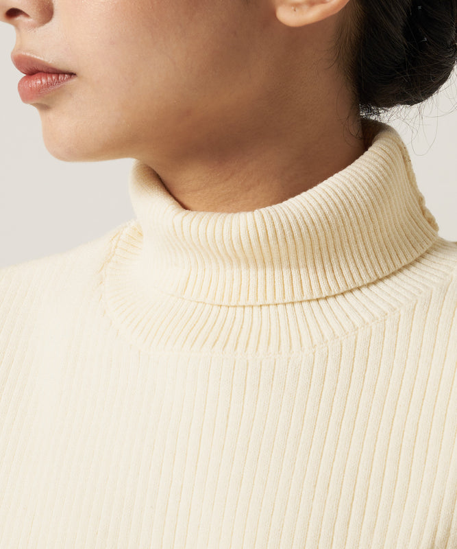 モックネック ニットベスト ＆ インナーTシャツ セット /MOCK NECK KNIT VEST & INNER TEE