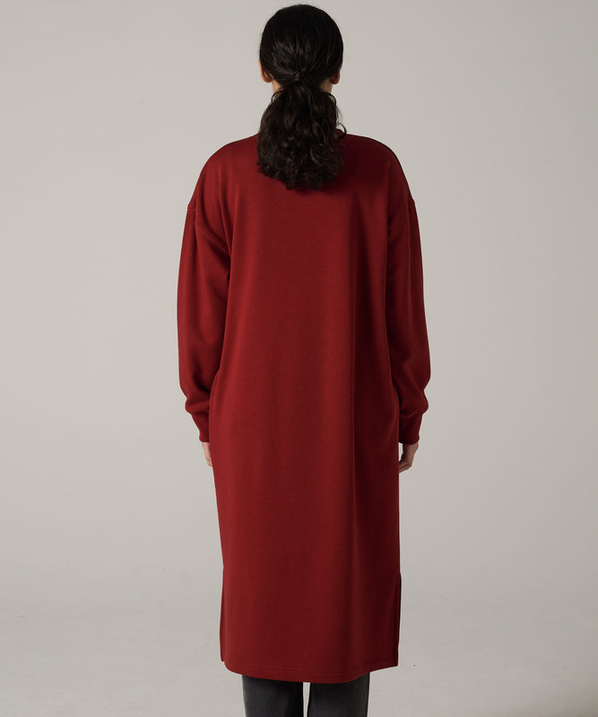 シャギー ライニング 長袖ワンピース /SHAGGY LINING LS DRESS