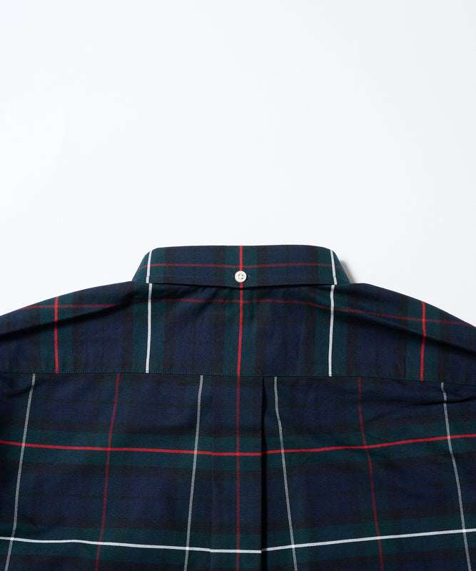 オックス ストライプ/チェック ボタンダウンシャツ/OX STRIPE/CHK BD SHIRT