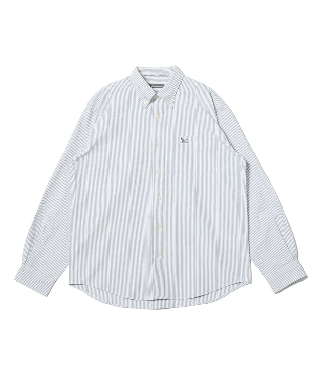 オックス ストライプ/チェック ボタンダウンシャツ/OX STRIPE/CHK BD SHIRT