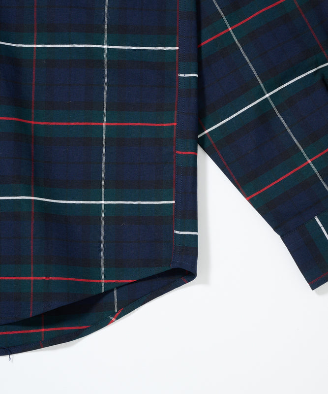 オックス ストライプ/チェック ボタンダウンシャツ/OX STRIPE/CHK BD SHIRT