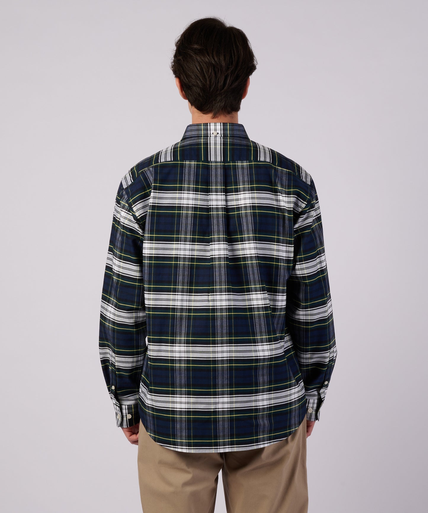 オックス ストライプ/チェック ボタンダウンシャツ/OX STRIPE/CHK BD SHIRT