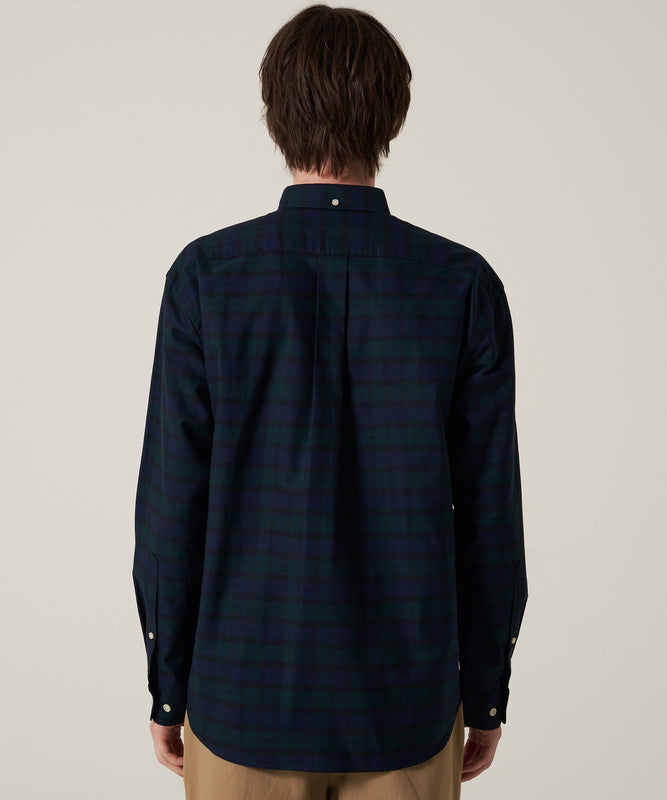 【予約】オックス ストライプ/チェック ボタンダウンシャツ/OX STRIPE/CHK BD SHIRT