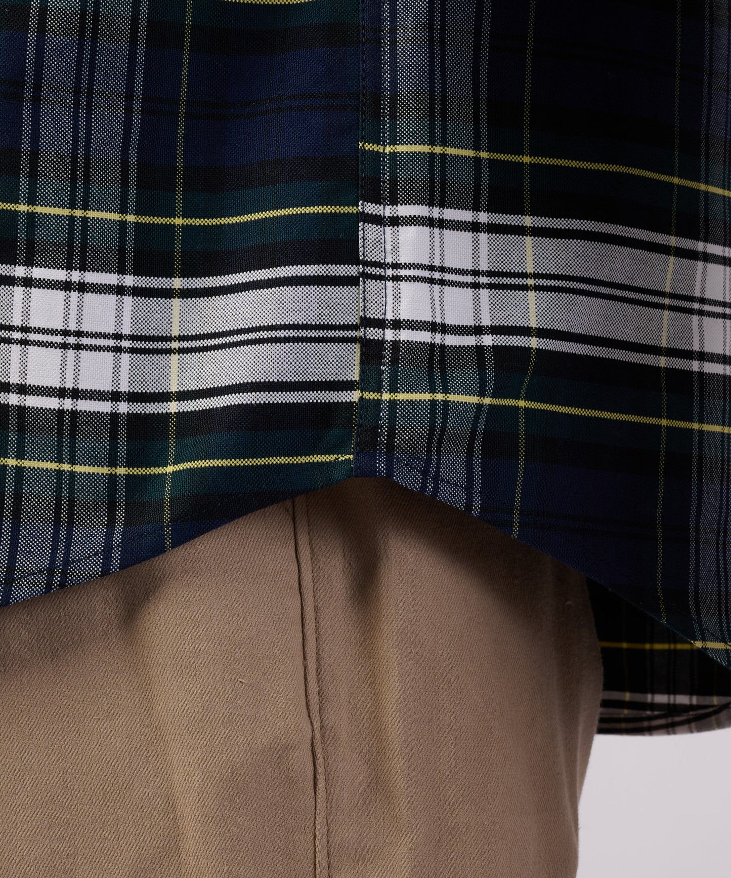 オックス ストライプ/チェック ボタンダウンシャツ/OX STRIPE/CHK BD SHIRT