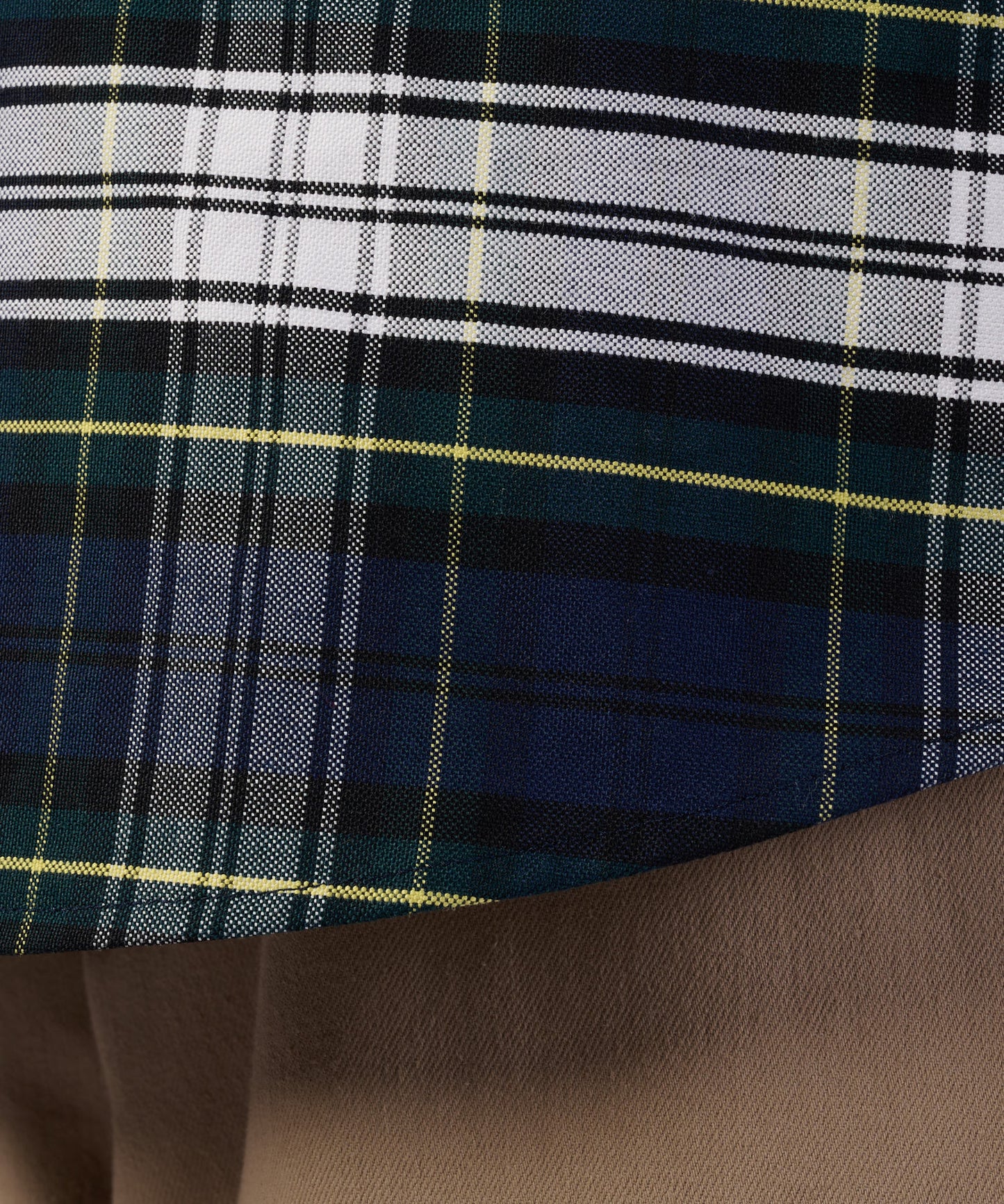 オックス ストライプ/チェック ボタンダウンシャツ/OX STRIPE/CHK BD SHIRT